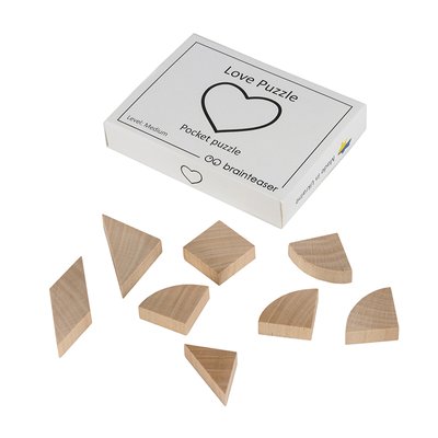 Love Puzzle pocket puzzle | Міні головоломка ЗАМОРОЧКА 5025en фото